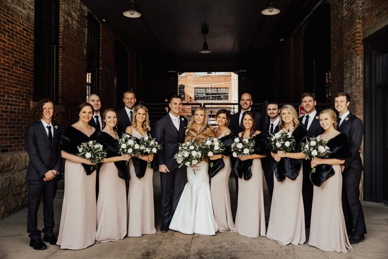 Millwork Ballroom and Events Center Wedding in Dubuque, IA Kristina