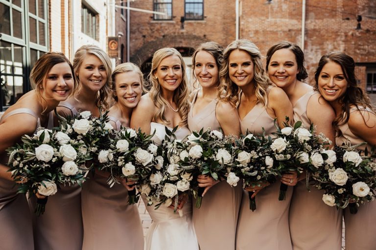 Millwork Ballroom and Events Center Wedding in Dubuque, IA Kristina