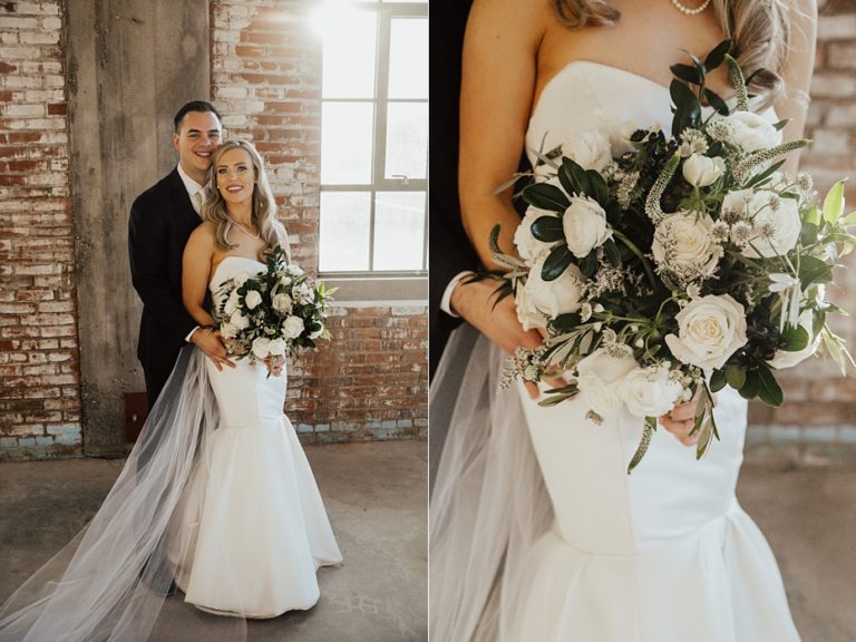 Millwork Ballroom and Events Center Wedding in Dubuque, IA Kristina