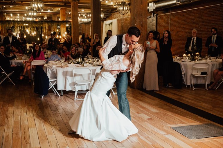 Millwork Ballroom and Events Center Wedding in Dubuque, IA Kristina